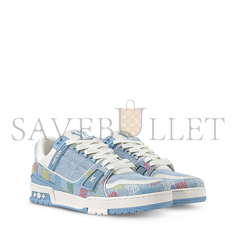 LOUIS VUITTON LV TRAINER SNEAKERS 1AHCYM LOUIS VUITTON LV TRAINER SNEAKERS 1AHCYM